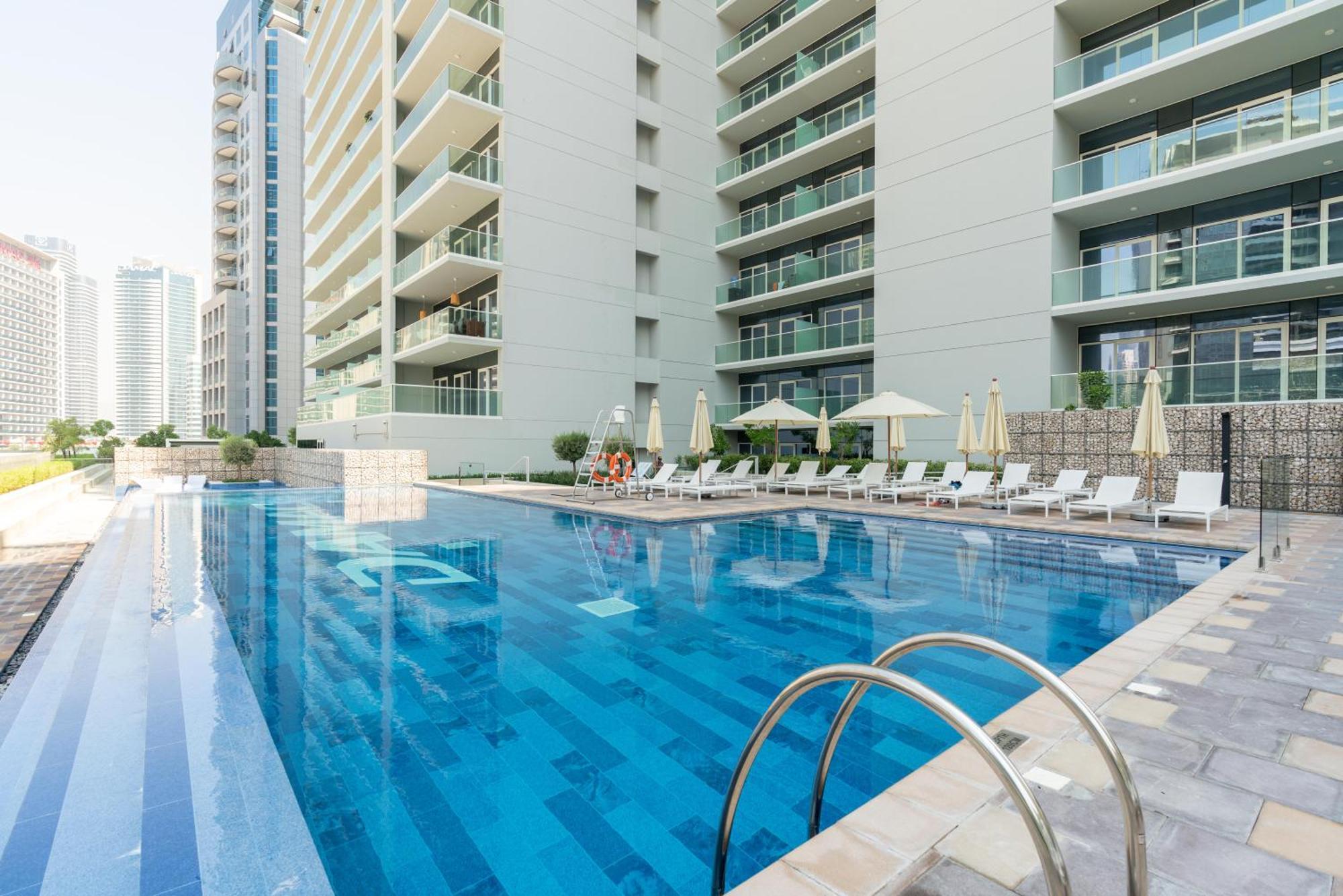 Delightful 2Br Apartment At Reva Residences Dubaj Exteriér fotografie